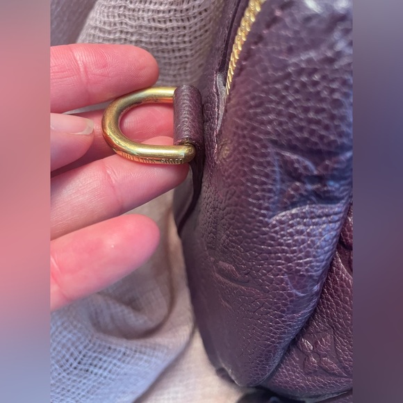 LOUIS VUITTON Empreinte Speedy Bandouliere 25 Leather HandBag - Picture 4 of 17